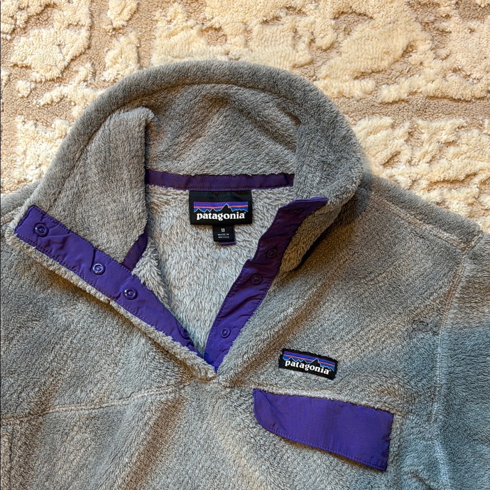 Patagonia Gray Fleece Pullover Bundle - image 8